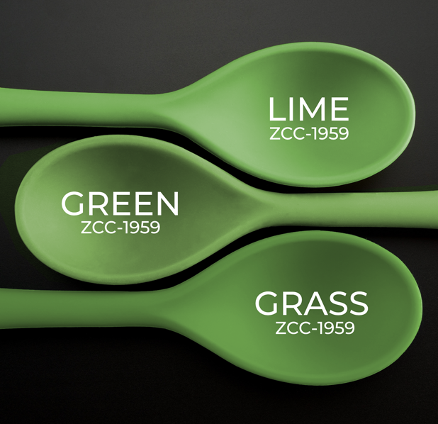 zenColor Green Spoons